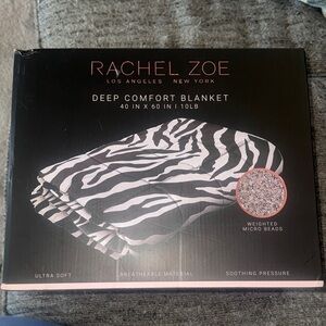 Rachel Zoe Zebra Deep Comfort Blanket